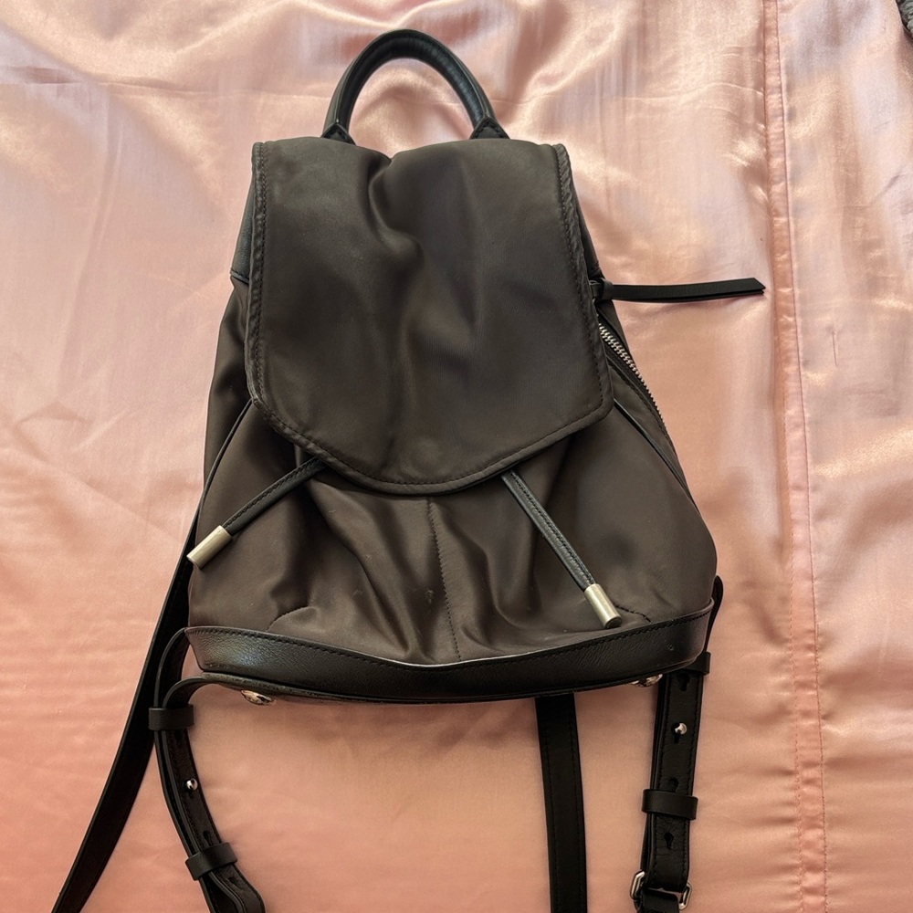 Rag & Bone Black mini Backpack purse 90’s style